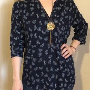 Button down bicycle shirt